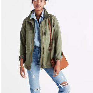 Madewell Fleet Jacket in Green
